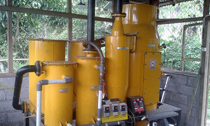Trillion 70 Gasifier installed in Indonesia